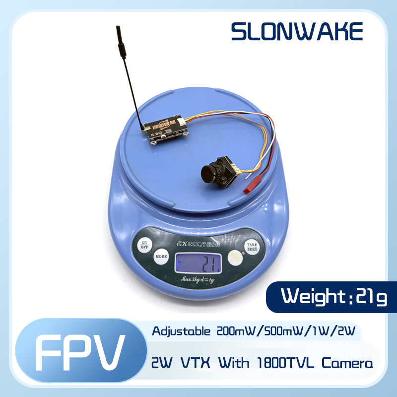 SLONWAKE 5.8G 56CH 2W เครื่องส - Fpv Drone Camera บทวิจารณ์และราคา
