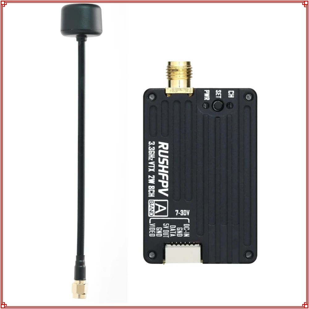 2026 ใหม่ RUSHFPV 3.3G 2W VTX  - Fpv Drone Receiver บทวิจารณ์และราคา