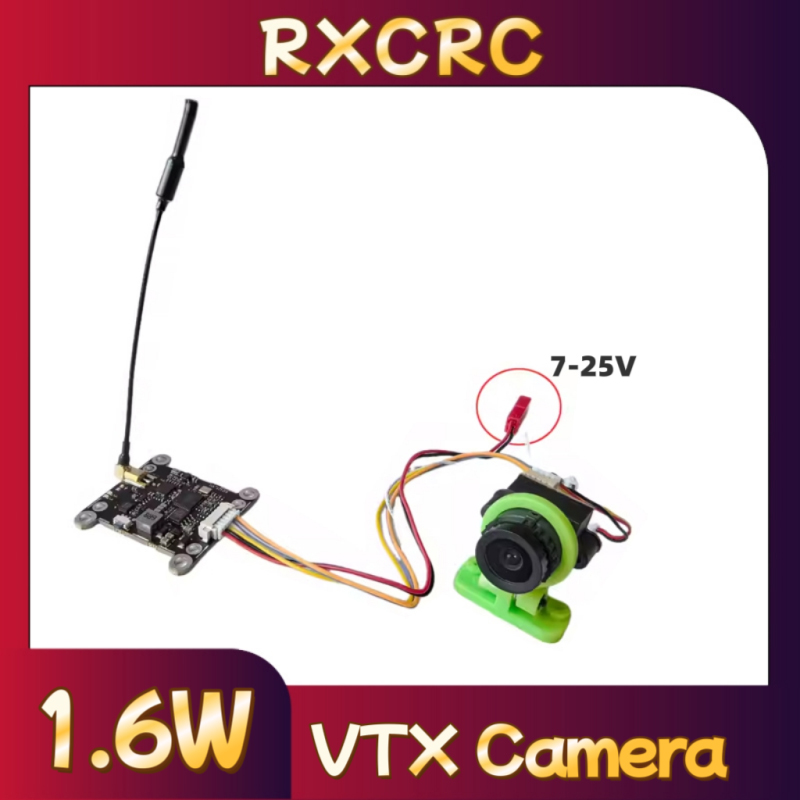 โมดูล RXCRC 5.8G 48CH 1.6W VTX - Fpv Drone Receiver บทวิจารณ์และราคา