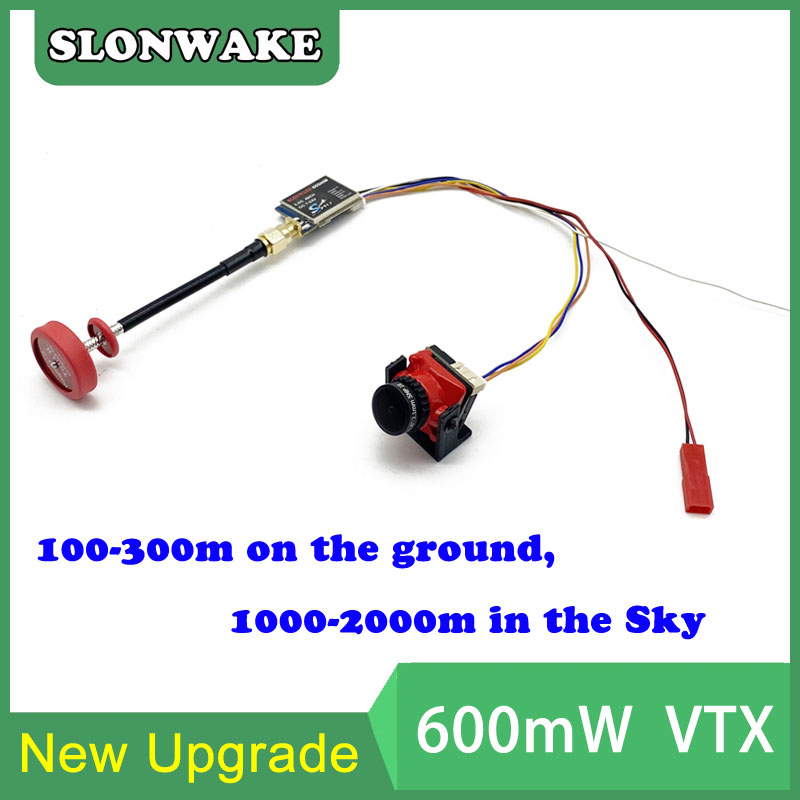 พร้อมใช้งาน 5.8G 48CH 600mW เค - Fpv Drone Camera บทวิจารณ์และราคา