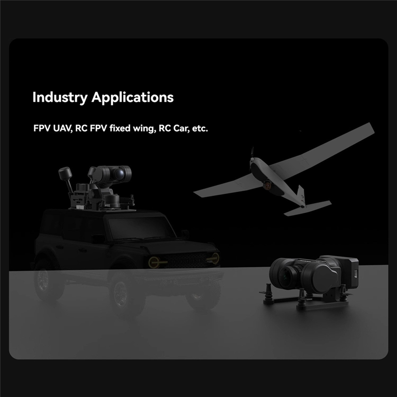 FGGS-GM1 กล้อง FPV Gimbal Pan  - Fpv Drone Goggles บทวิจารณ์และราคา